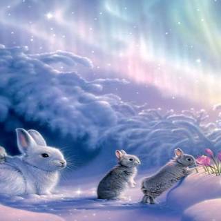 Desktop bunny wallpaper