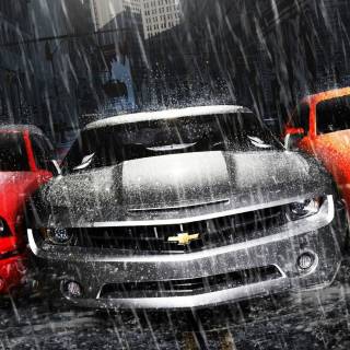 Muscle cars desktop wallpaper