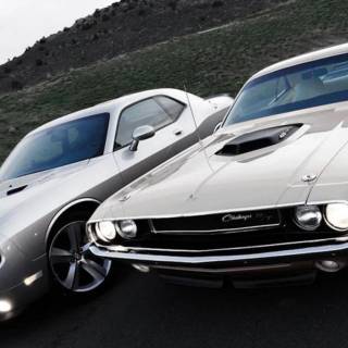 Muscle cars desktop wallpaper