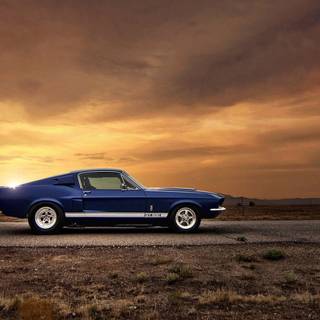 Muscle cars desktop wallpaper