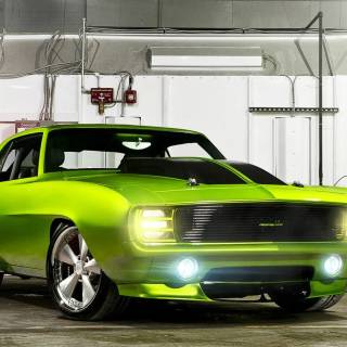 Muscle cars desktop wallpaper