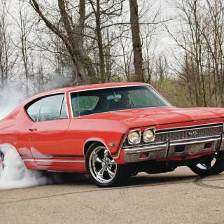 Muscle cars desktop wallpaper