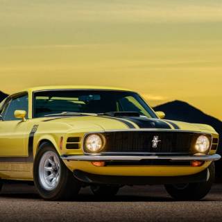 Muscle cars desktop wallpaper