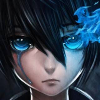 Anime eyes desktop wallpaper