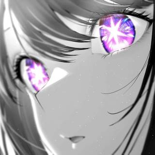 Anime eyes desktop wallpaper