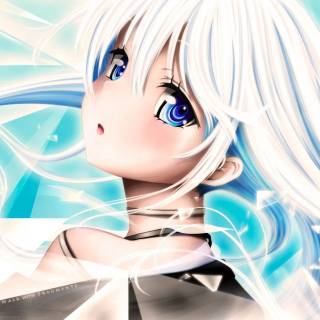 Anime eyes desktop wallpaper