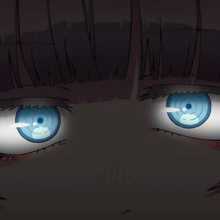 Anime eyes desktop wallpaper