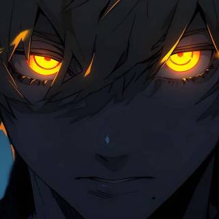 Anime eyes desktop wallpaper