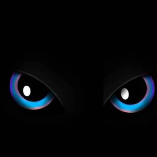 Anime eyes desktop wallpaper