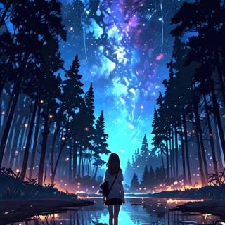 Anime view mobile wallpaper