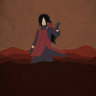 Anime minimalist mobile wallpaper