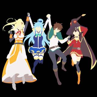 Anime minimalist mobile wallpaper