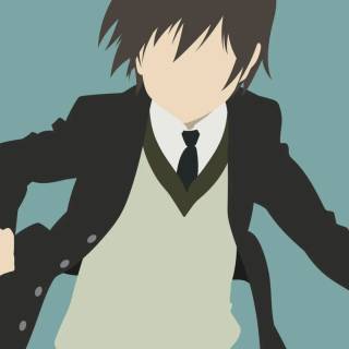 Anime minimalist mobile wallpaper