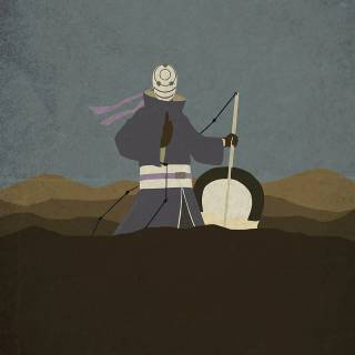 Anime minimalist mobile wallpaper