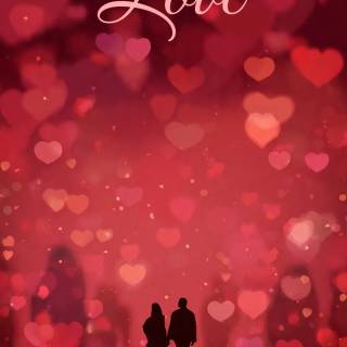 Minimal couple mobile wallpaper