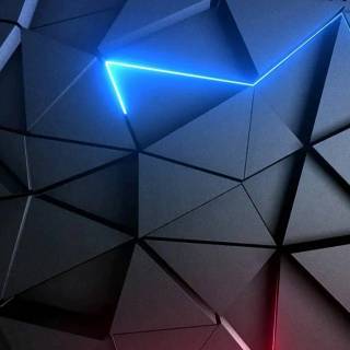 Neon gamer mobile wallpaper