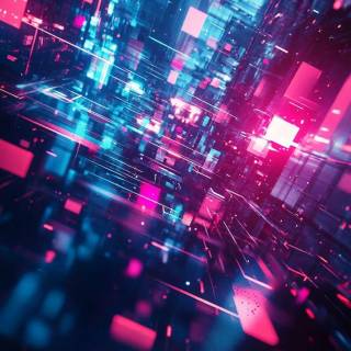 Neon gamer mobile wallpaper