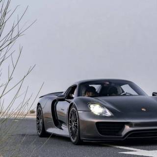 Porsche 918 mobile wallpaper