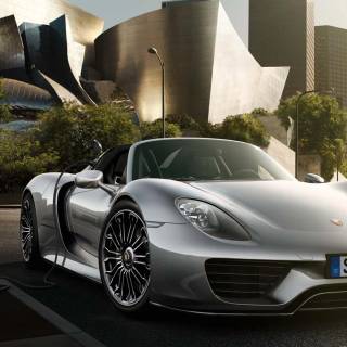Porsche 918 mobile wallpaper