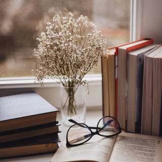 Mobile books wallpaper