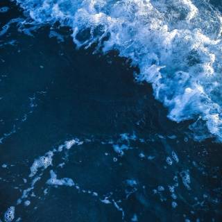 Blue aesthetic mobile wallpaper