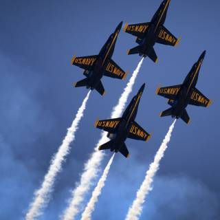Blue Angels formation wallpaper