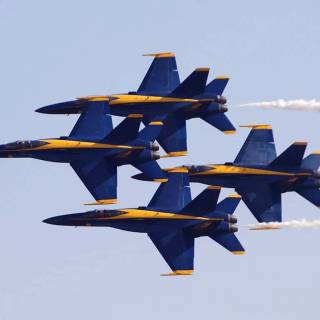 Blue Angels formation wallpaper