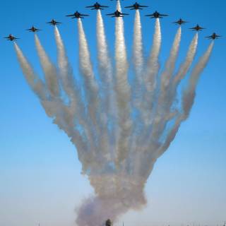 Blue Angels formation wallpaper