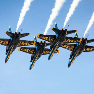 Blue Angels formation wallpaper