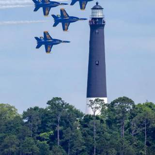 Blue Angels formation wallpaper