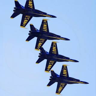 Blue Angels formation wallpaper
