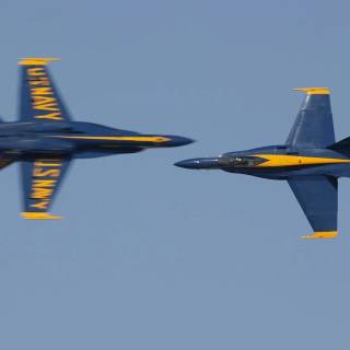 Blue Angels formation wallpaper