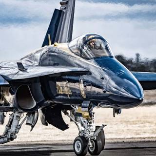 Blue Angels formation wallpaper