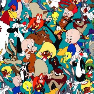 All cartoon characters wallpaper