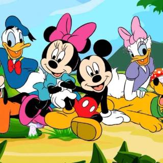 All cartoon characters wallpaper