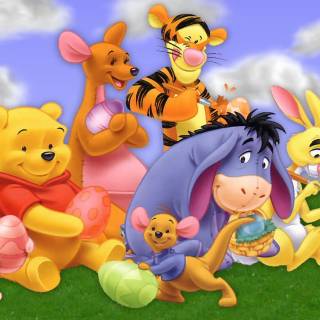 All cartoon characters wallpaper
