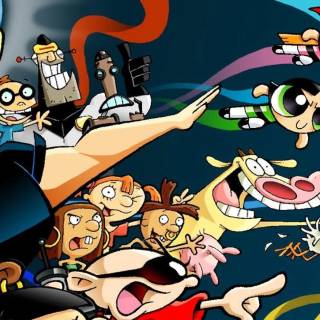 All cartoon characters wallpaper