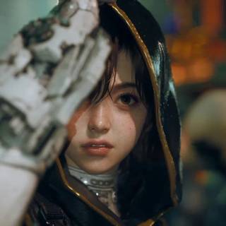 Stellar Blade Blood Rain wallpaper