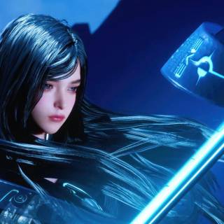 Stellar Blade Blood Rain wallpaper