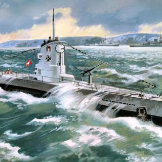 Submarine 4k wallpaper