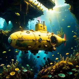 Submarine 4k wallpaper