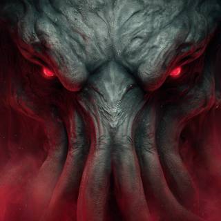 4k cosmic horror wallpaper