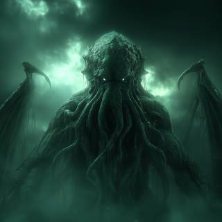 4k cosmic horror wallpaper