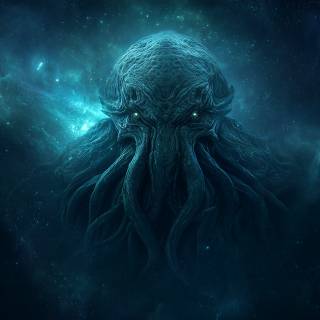 4k cosmic horror wallpaper