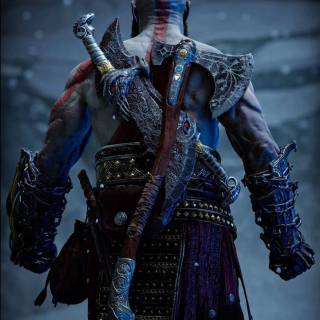 Kratos 4k Android wallpaper