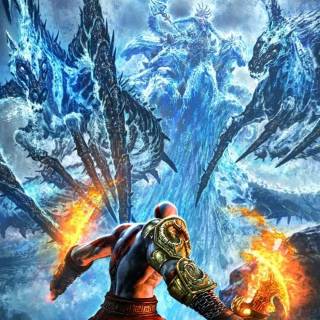 Kratos 4k Android wallpaper