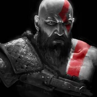 Kratos 4k Android wallpaper