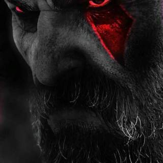 Kratos 4k Android wallpaper