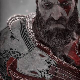 Kratos 4k Android wallpaper