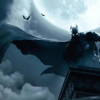 Black Batman 4k wallpaper